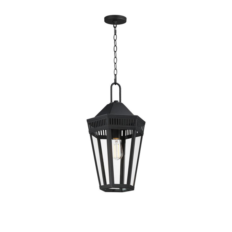 Oxford-Outdoor Pendant - Black
