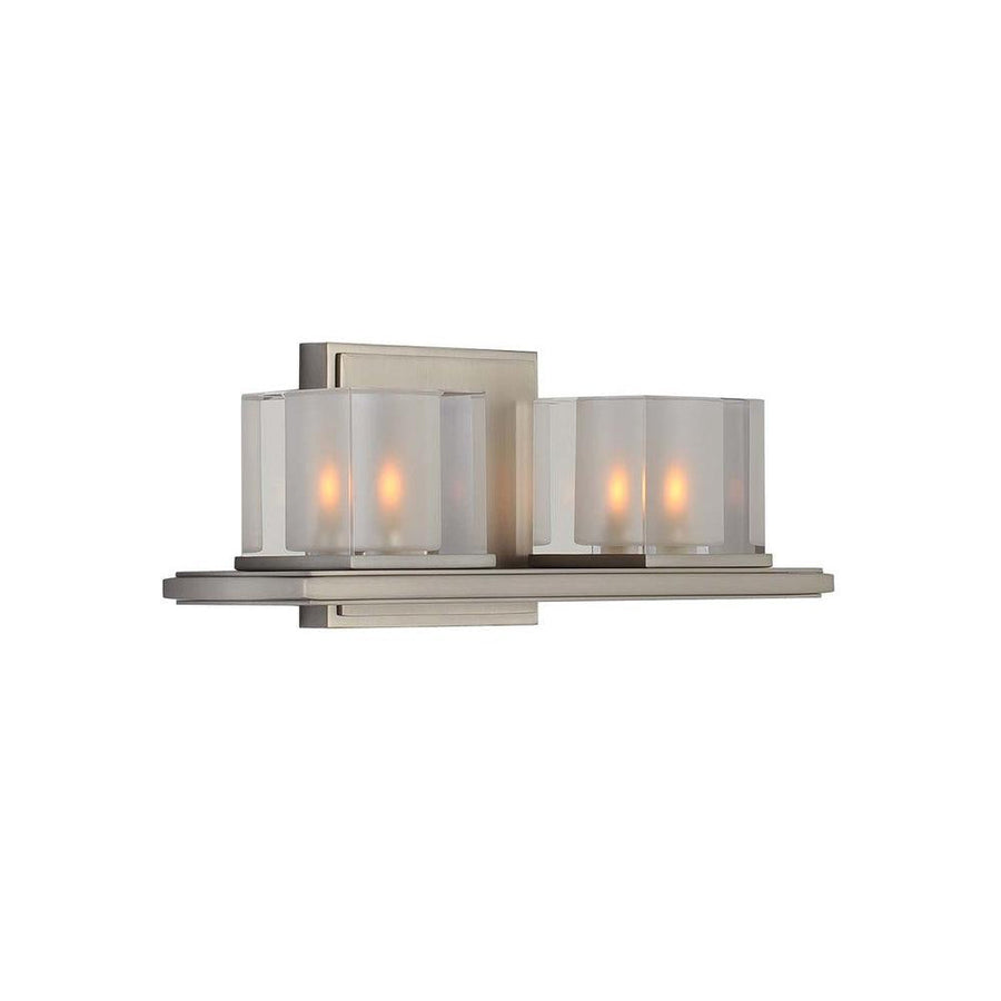 Naples 13 Inch Bath Vanity Light – Satin Nickel – 306432SN
