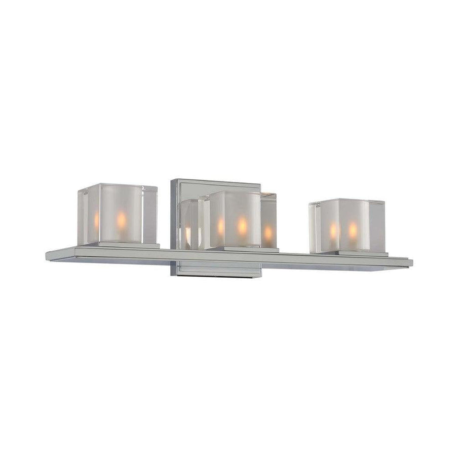 Naples 20 Inch Bath Vanity Light – Satin Nickel – 306433CH