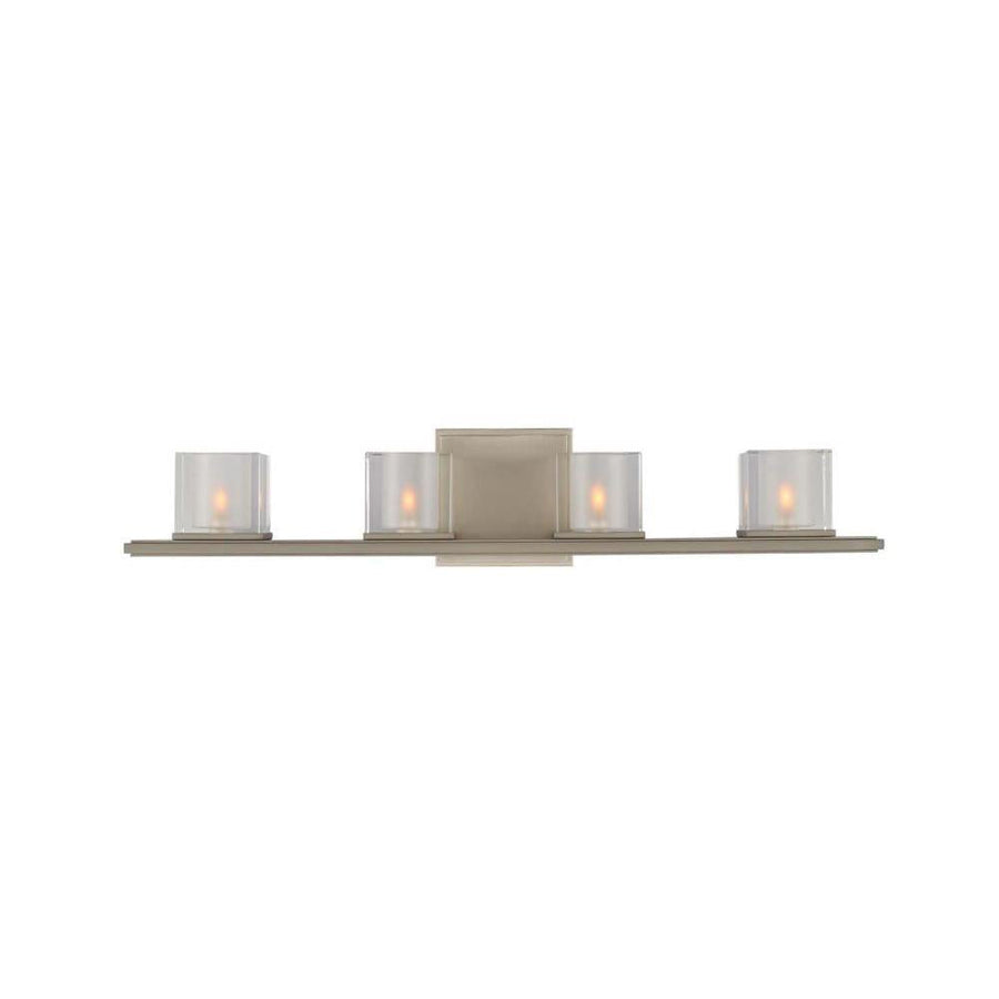 Naples 27 Inch Bath Vanity Light – Satin Nickel – 306434SN