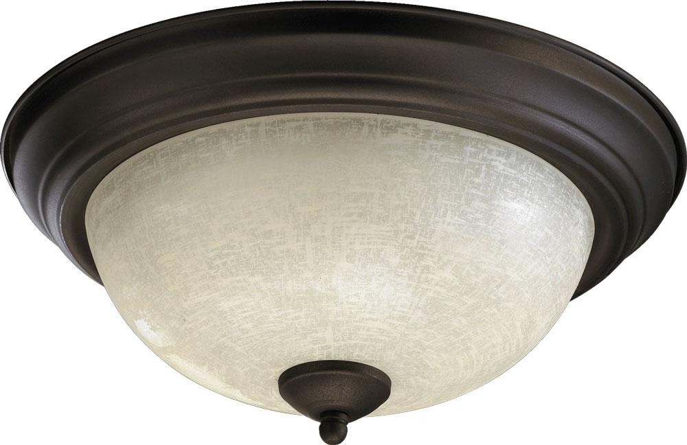 Quorum Lighting 3067-13-86 Flush Mount Traditional - Oiled Bronze