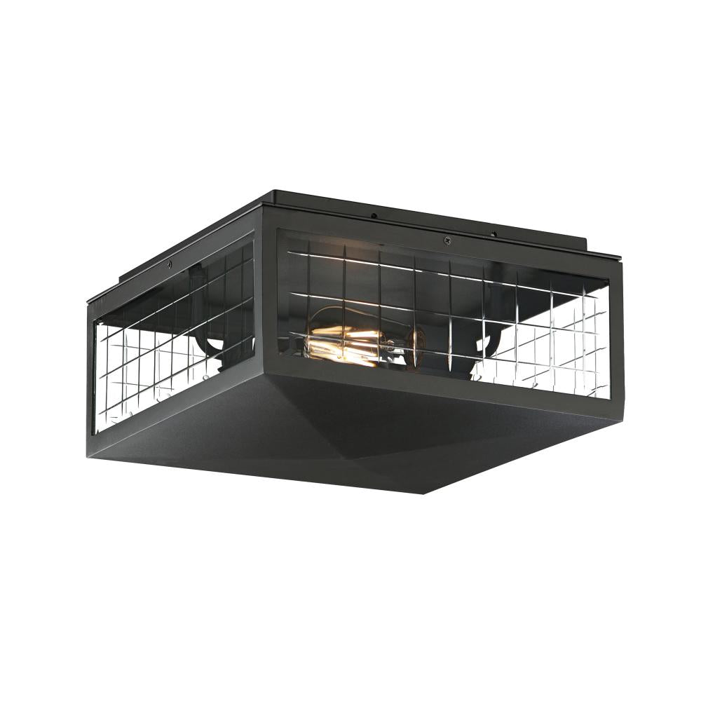 Magnus 13 Inch Outdoor Hanging Lantern – Black