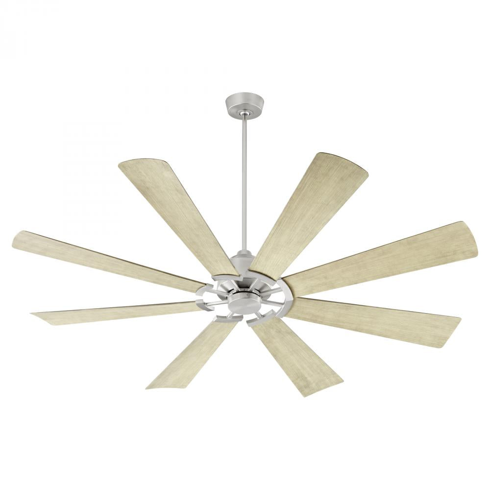 Quorum Lighting MOD 30728-65 Fan Contemporary - Satin Nickel