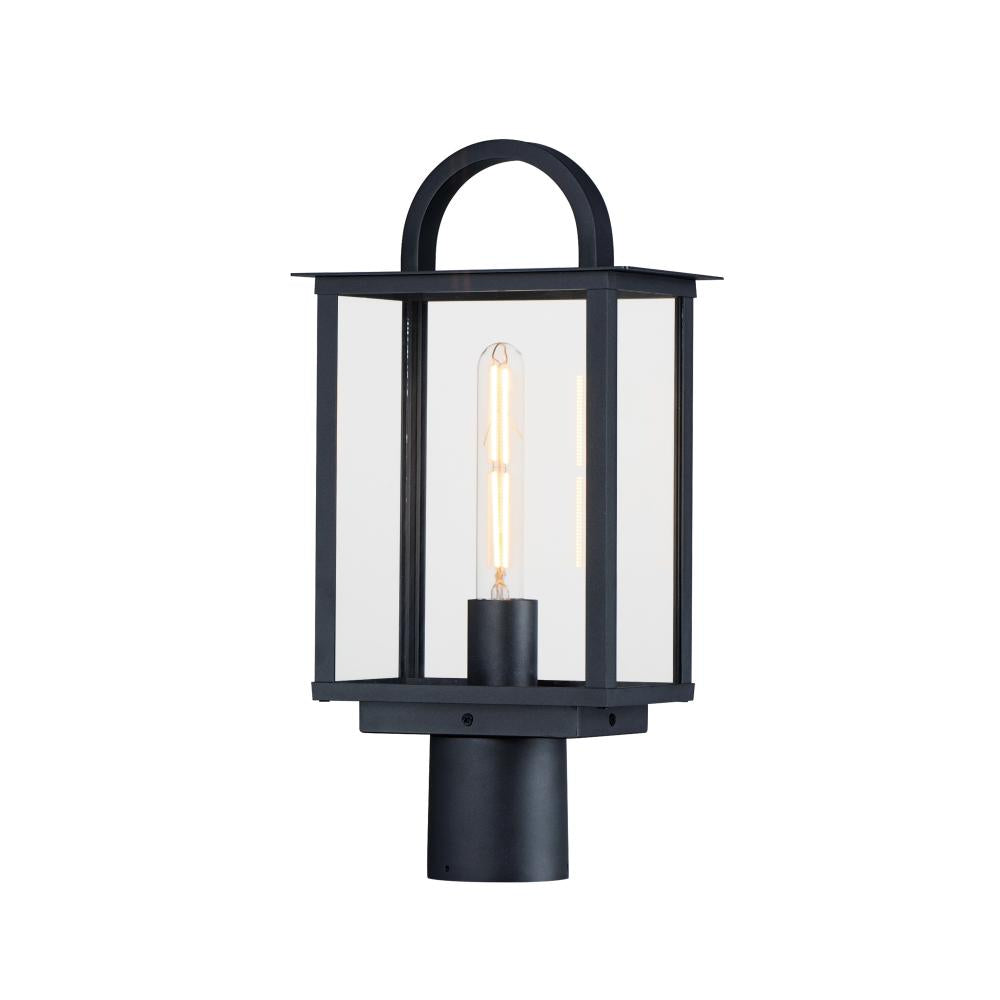 Manchester 5.5 Inch Outdoor Hanging Lantern – Black