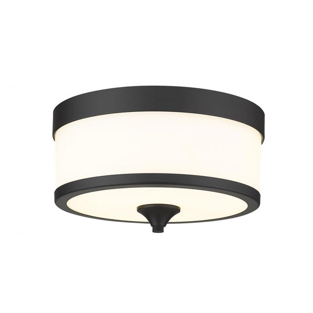 Z-Lite Lighting 307F-MB Flush Mount Contemporary - Black