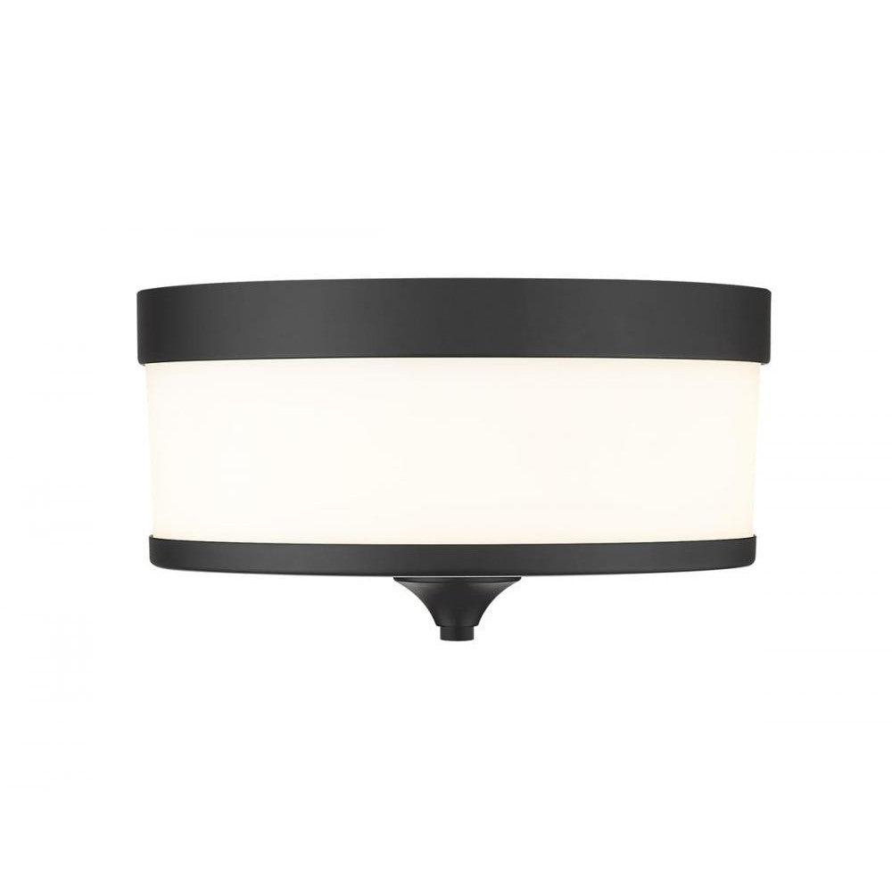 Z-Lite Lighting 307F-MB Flush Mount Contemporary - Black