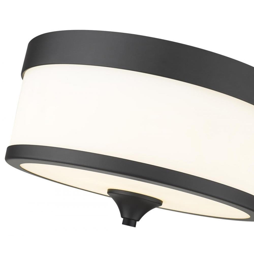 Z-Lite Lighting 307F-MB Flush Mount Contemporary - Black