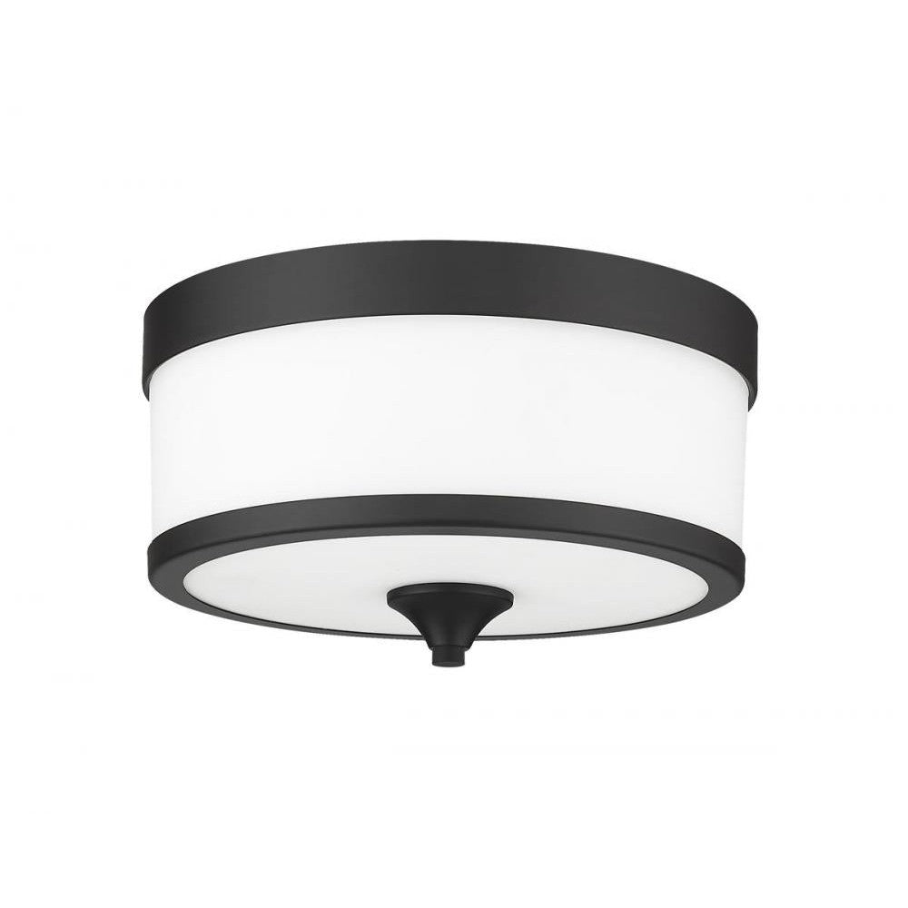 Z-Lite Lighting 307F-MB Flush Mount Contemporary - Black