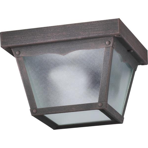 Quorum Lighting 3080-7-5 Flush Mount Traditional - Rust