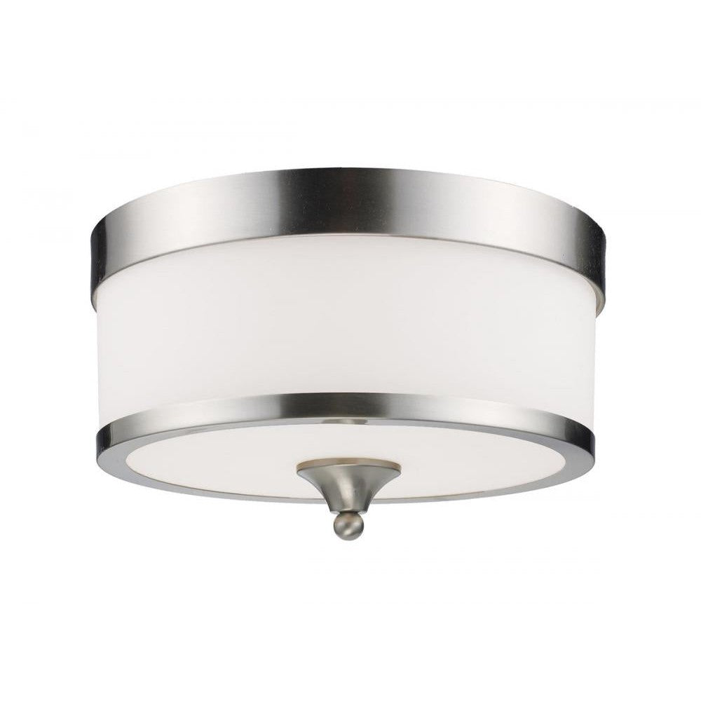 Z-Lite Lighting 308F-BN Flush Mount Contemporary - Nickel