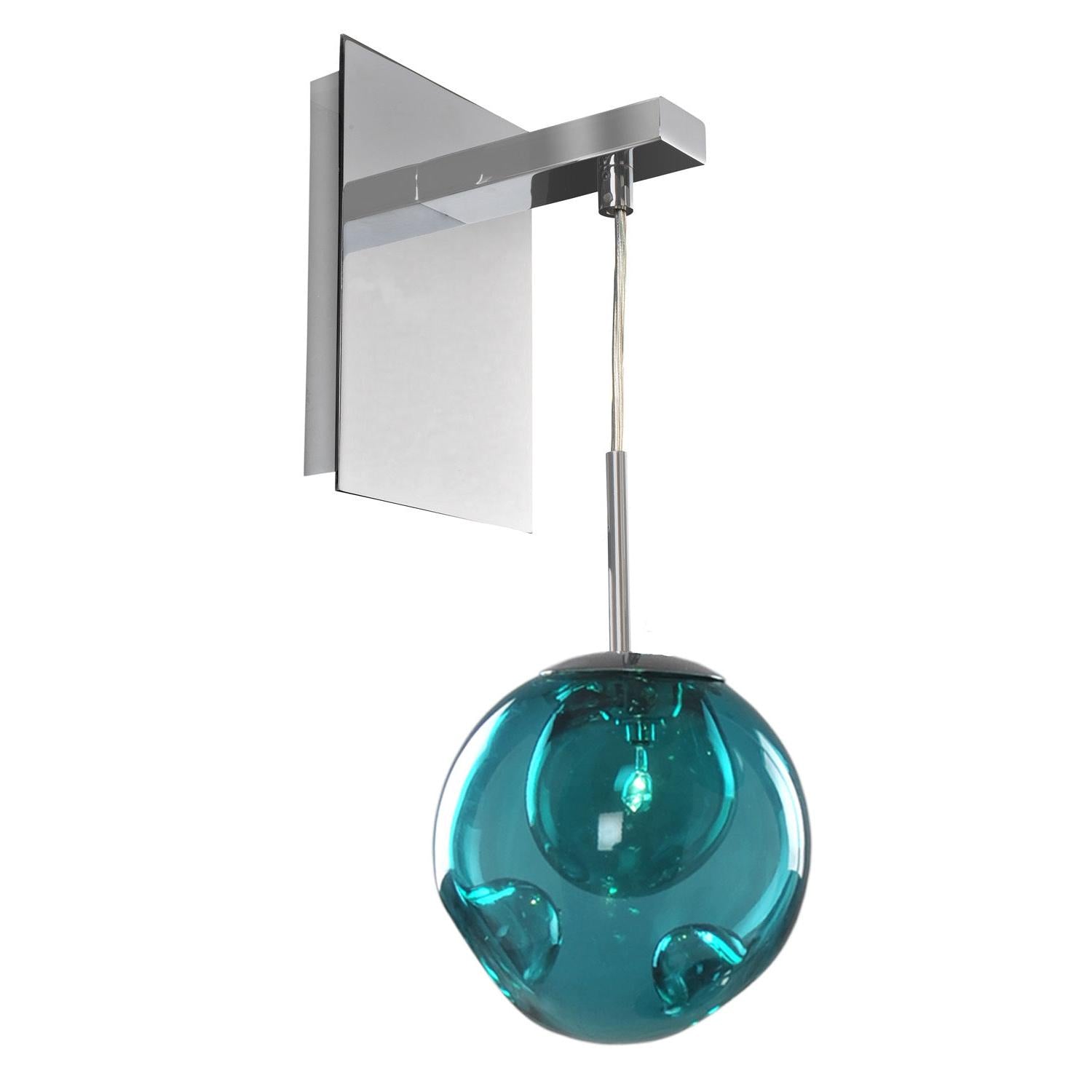 Meteor 6 Inch Wall Sconce – Chrome – 309520CH/AQUA