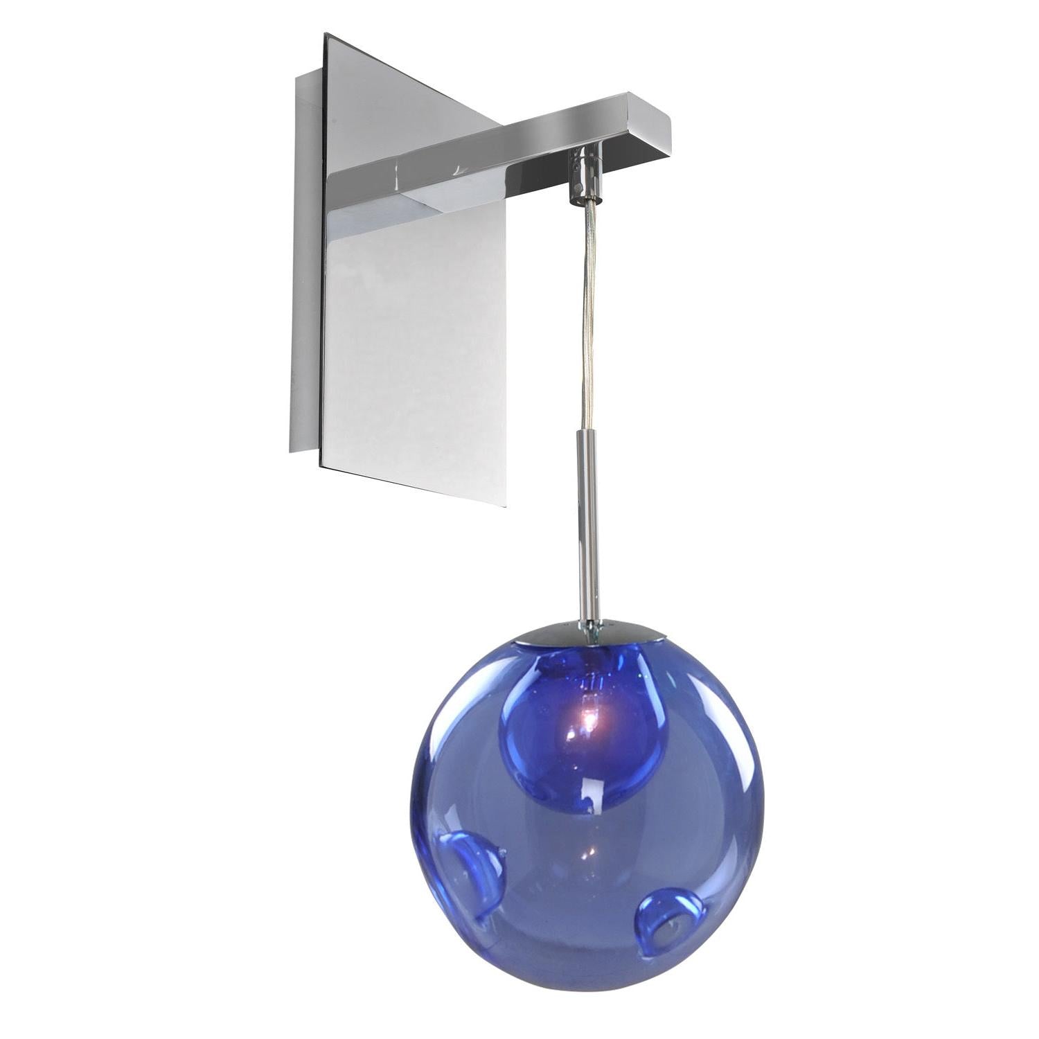 Meteor 6 Inch Wall Sconce – Chrome – 309520CH/SAPPH