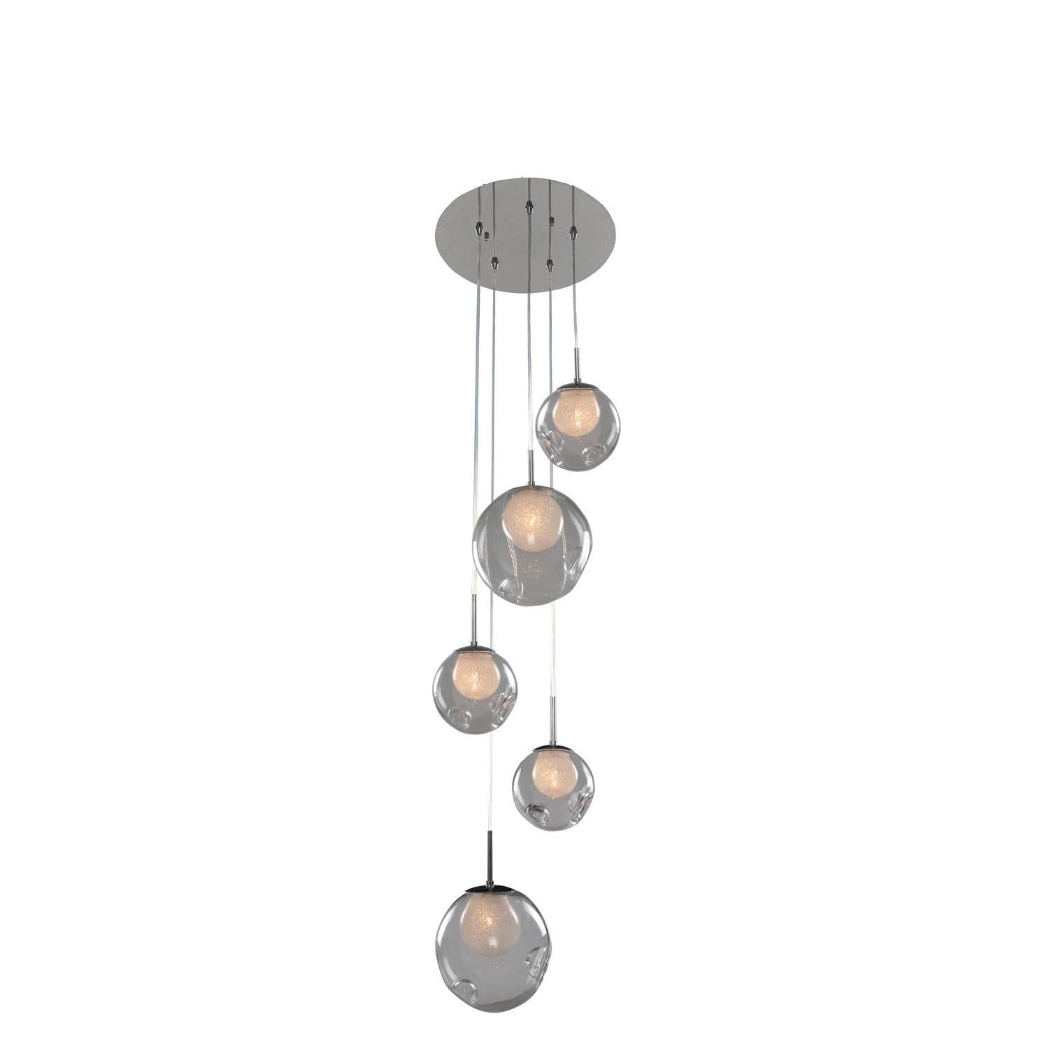 Meteor 5 Light Pendant