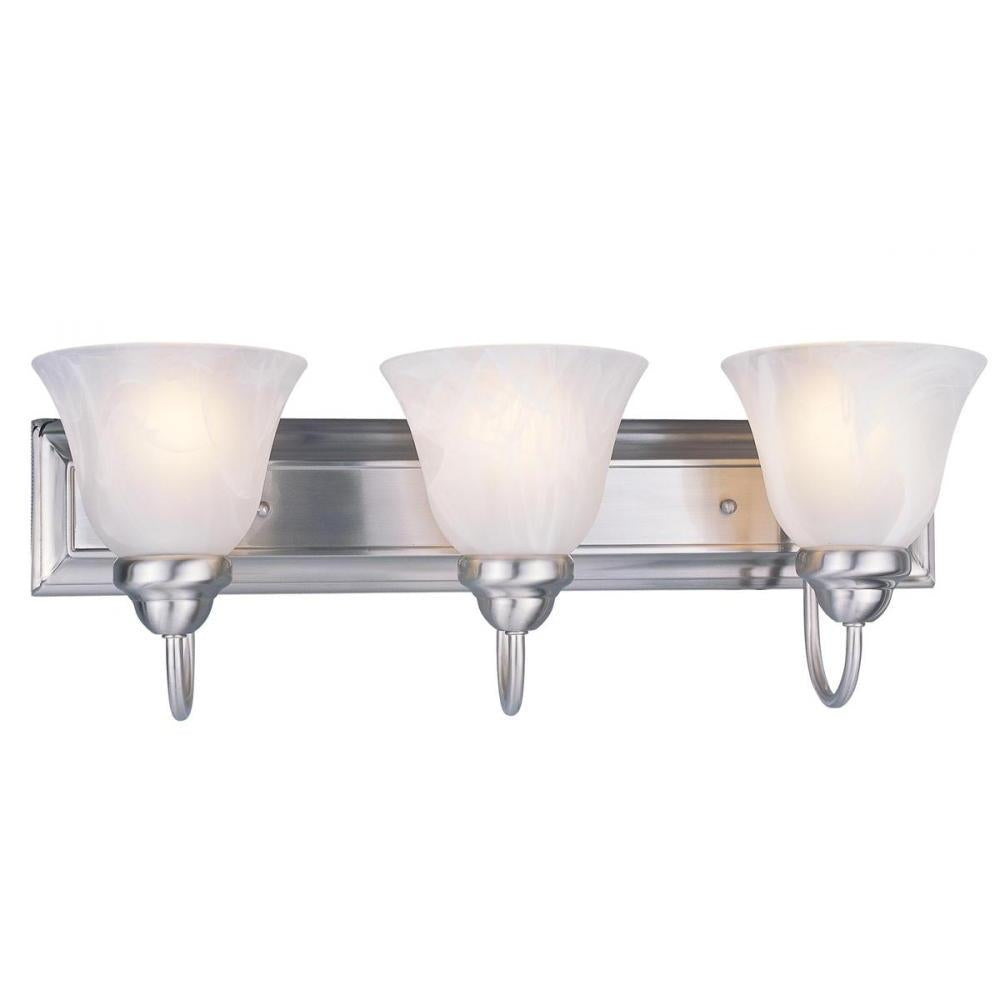 3 Light Vanity-White Swirl