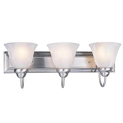 3 Light Vanity-White Swirl