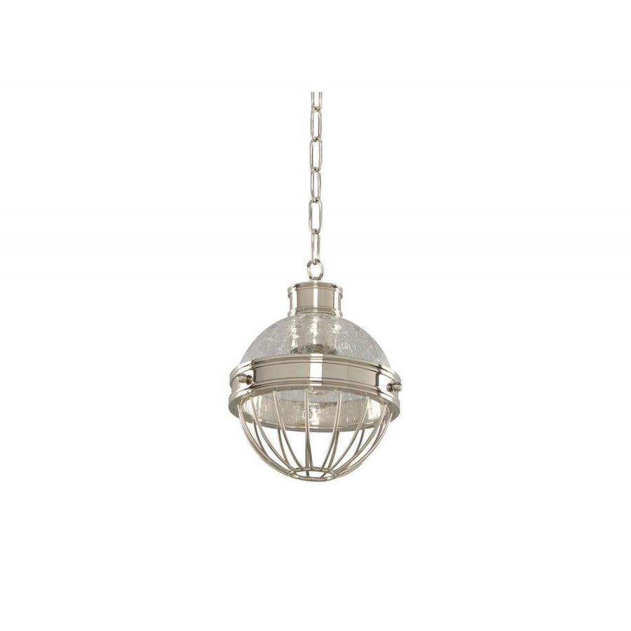 Montauk 7 Inch Pendant – Polished Nickel – 311350PN