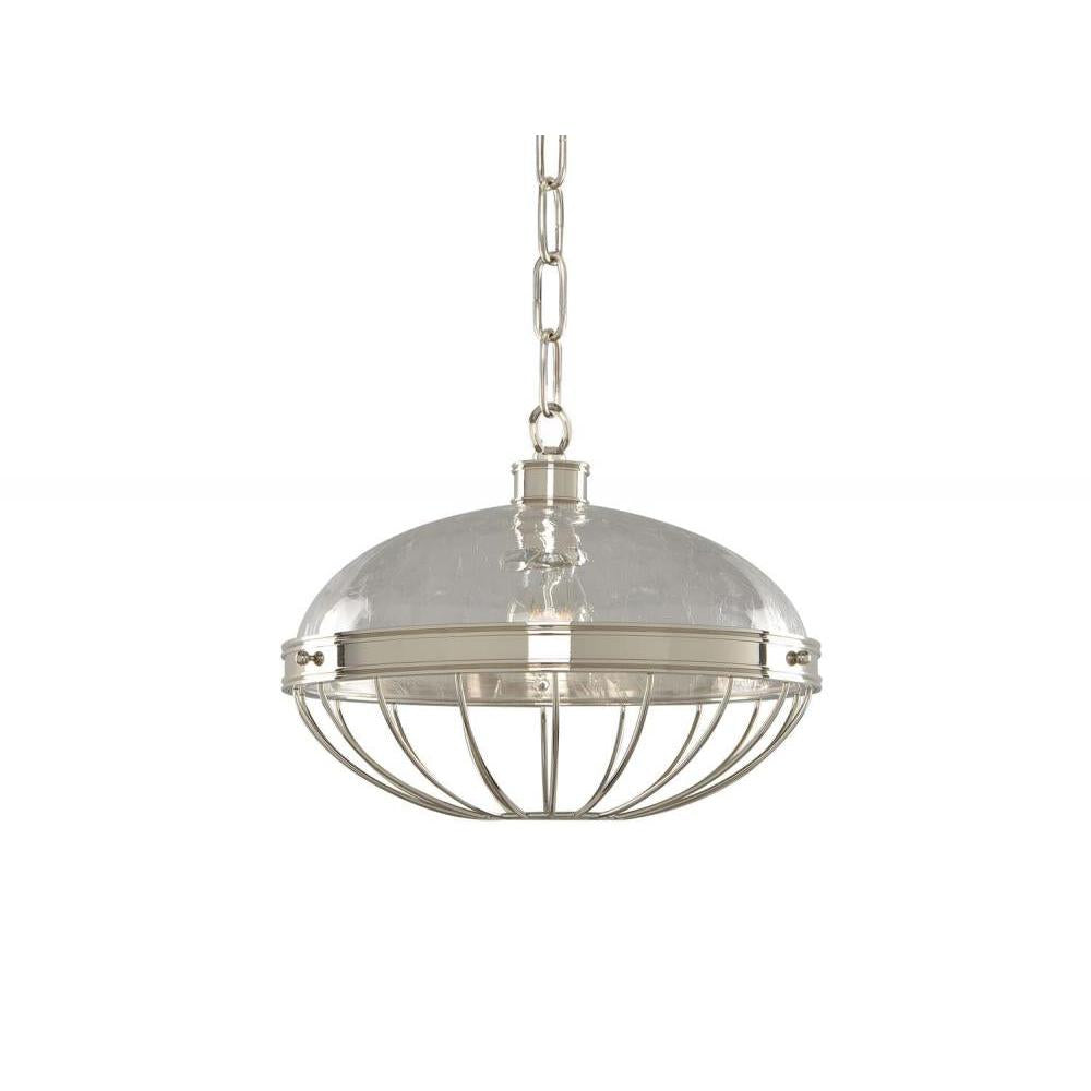 Montauk 14 Inch Pendant – Polished Nickel – 311353PN
