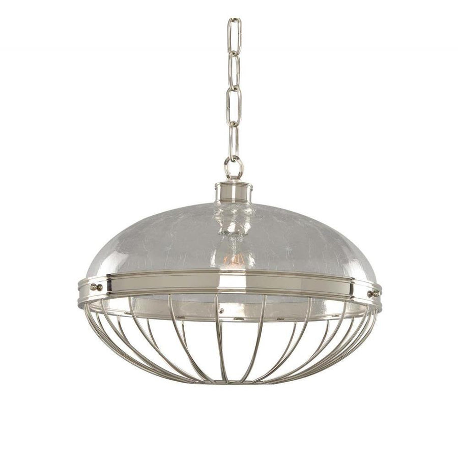 Montauk 16 Inch Pendant – Polished Nickel – 311354PN