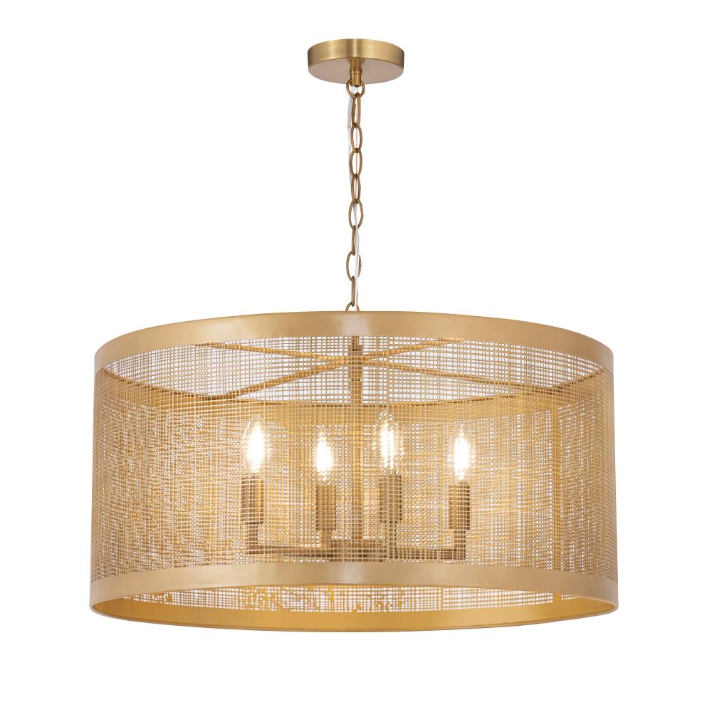 Hatcher 24 Inch Pendant – Gold