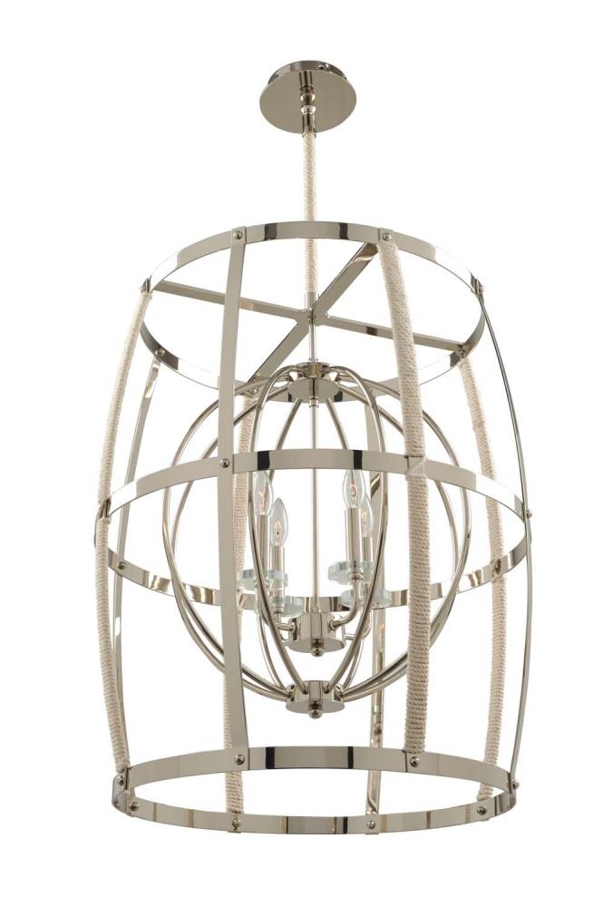 Kalco Lighting BRADBURY 312552PN Pendant Modern - Polished Nickel