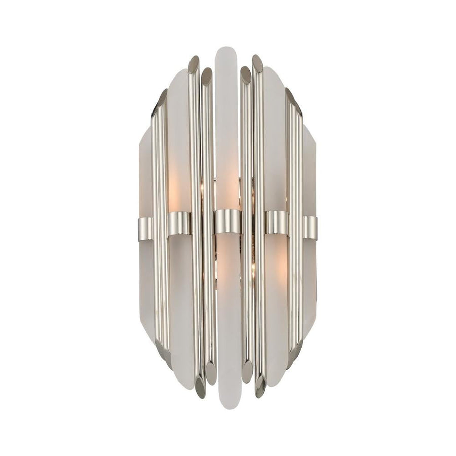 Massina 8 Inch Wall Sconce – Polished Nickel – 312920PN
