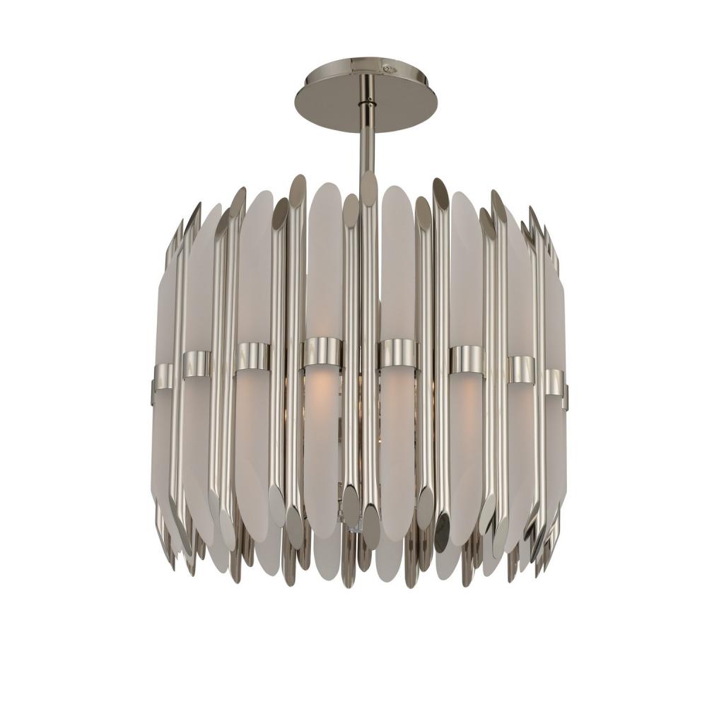 Massina 17 Inch Wall Sconce – Polished Nickel – 312951PN