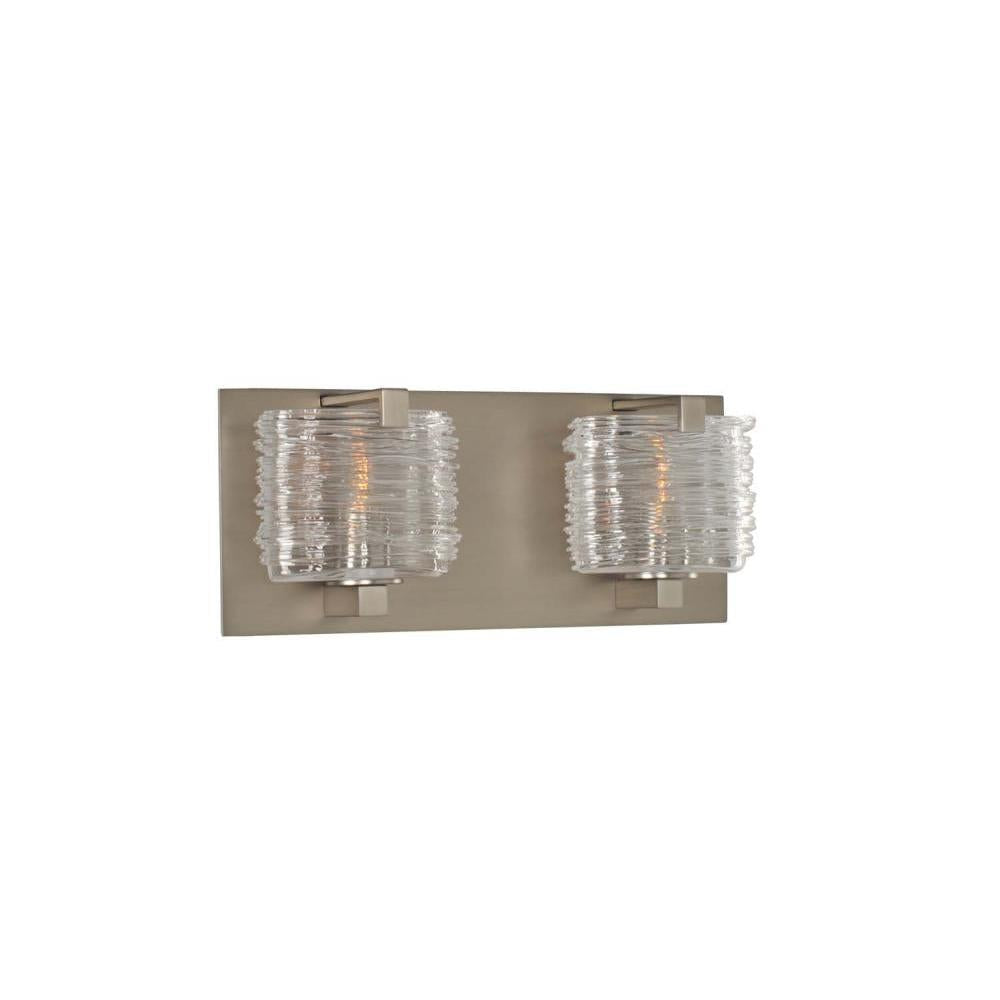 South Bay 12 Inch Bath Vanity Light – Satin Nickel – 313732SN