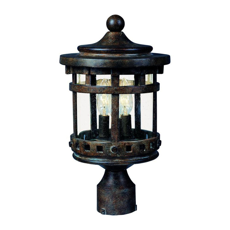11 Inch Outdoor Post Lantern – Sienna