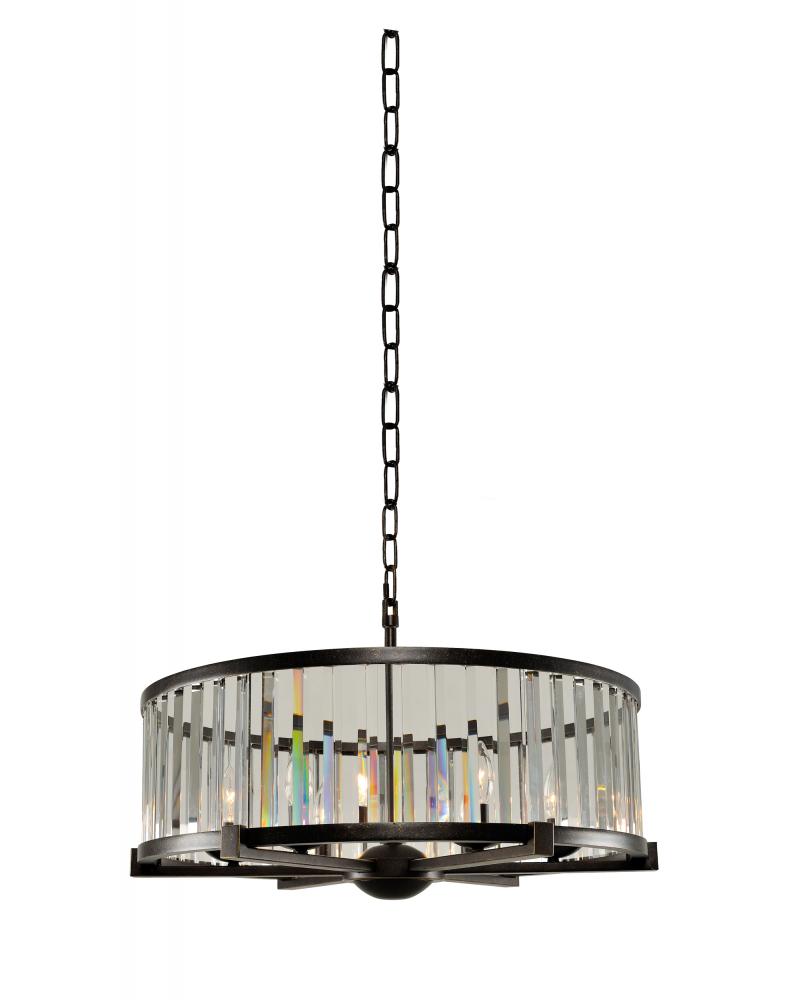 Kalco Lighting ESSEX 314253SB Pendant Art Deco - Bronze