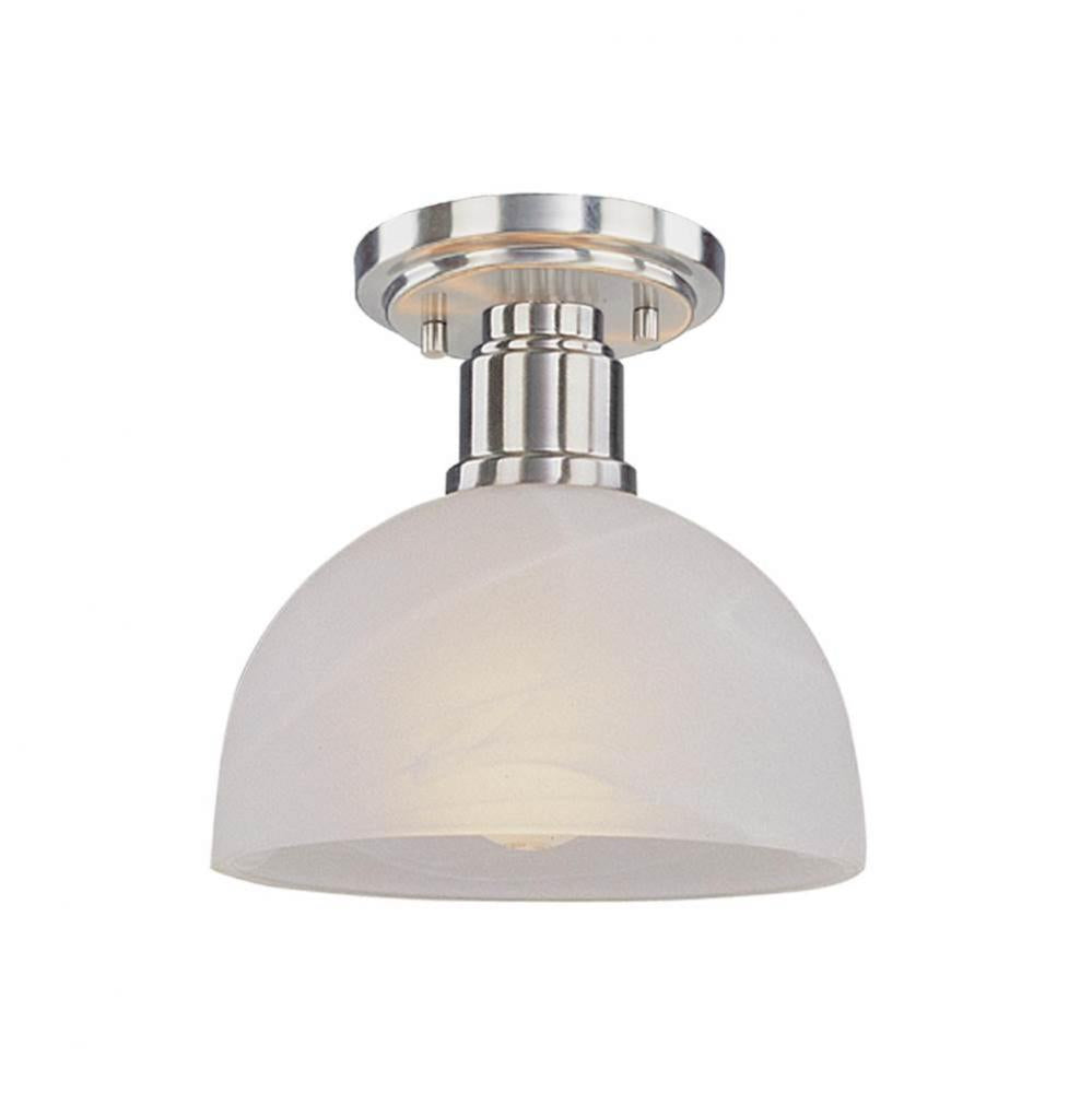 Z-Lite Lighting NICKEL TONES 314F-BN Flush Mount - Nickel