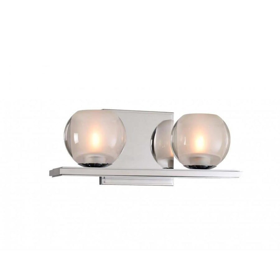 Corona 12 Inch Bath Vanity Light – Satin Nickel – 315032CH