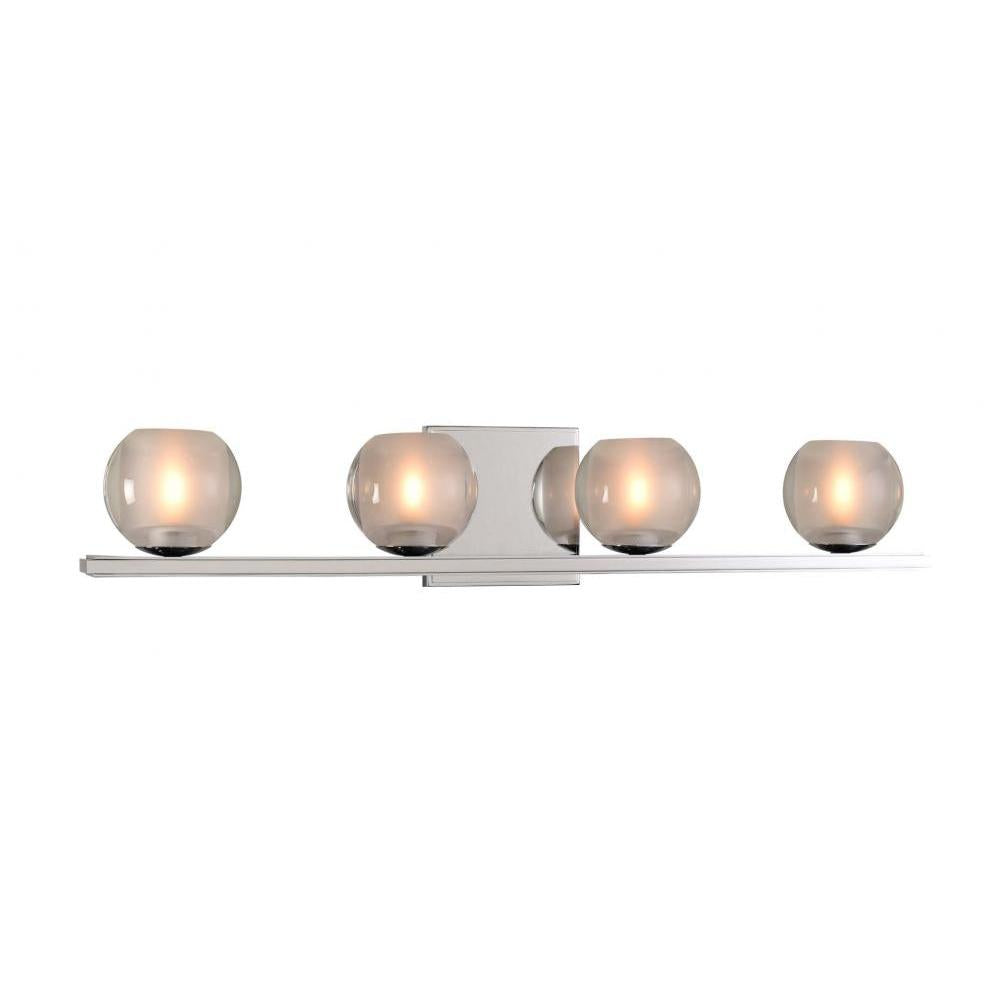 Corona 26 Inch Bath Vanity Light – Satin Nickel – 315034CH