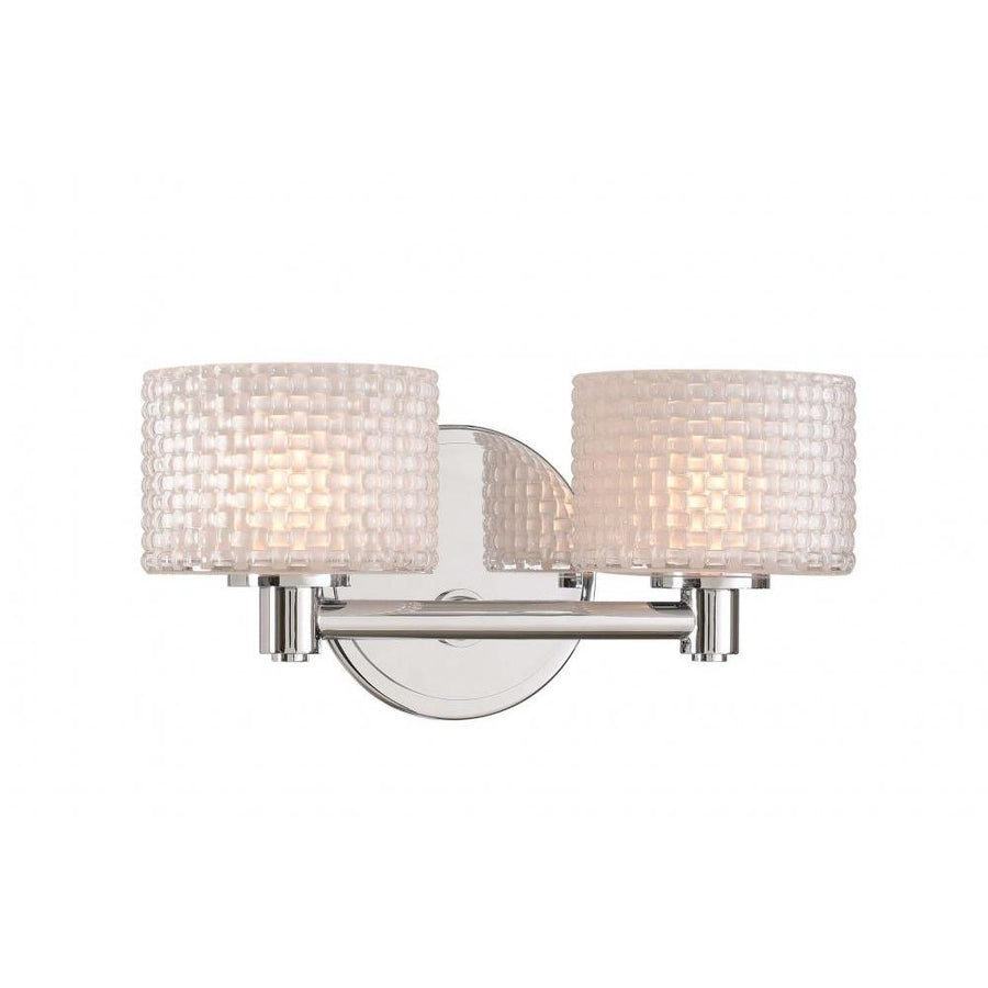 Willow 12 Inch Bath Vanity Light – Satin Nickel – 315532CH
