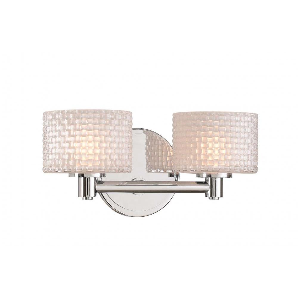 Willow 12 Inch Bath Vanity Light – Satin Nickel – 315532CH