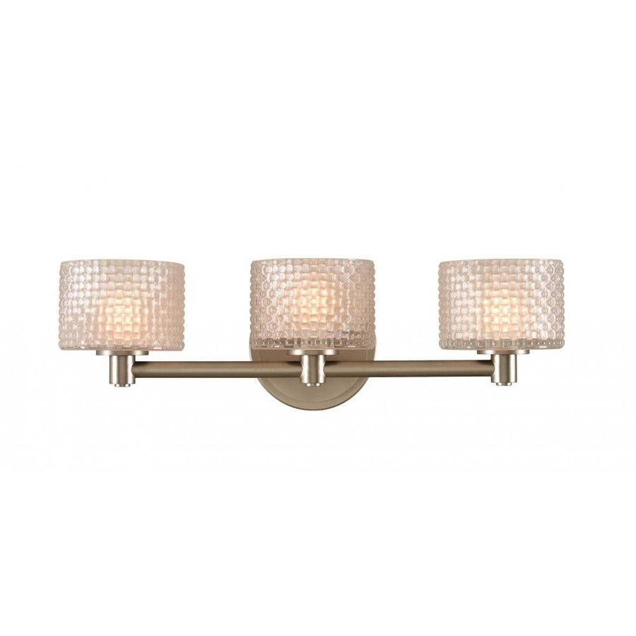Willow 19 Inch Bath Vanity Light – Satin Nickel – 315533SN