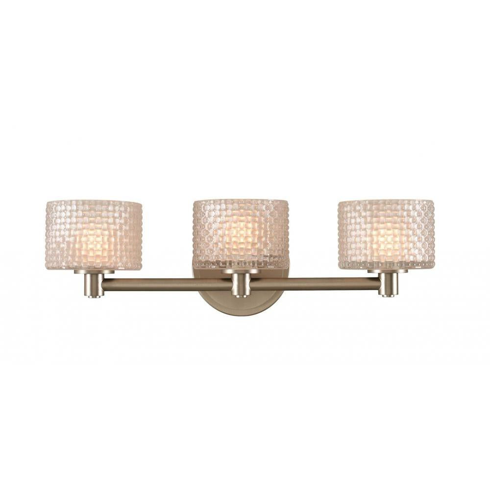 Willow 19 Inch Bath Vanity Light – Satin Nickel – 315533SN