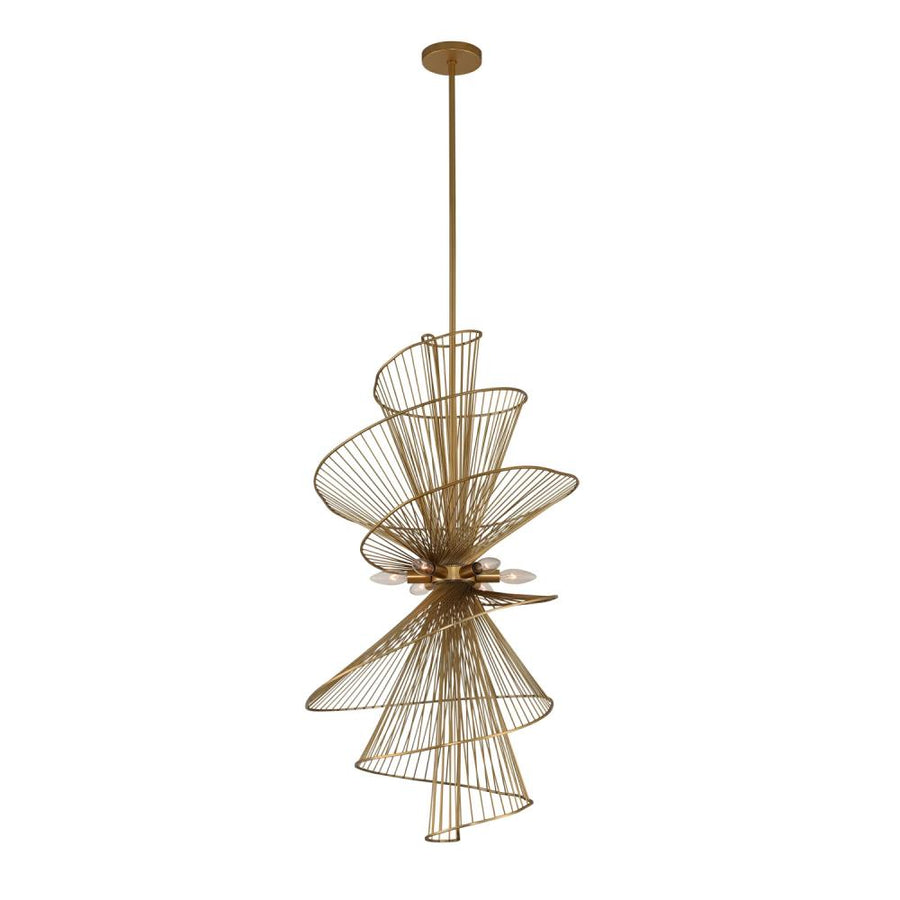 Aurora 24 Inch Wall Sconce – Nordic Brass – 315950NRB