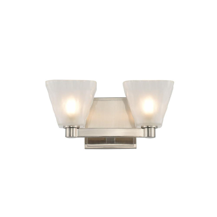 Weston 5 Inch Bath Vanity Light – Glazed Nickel – 316332GN