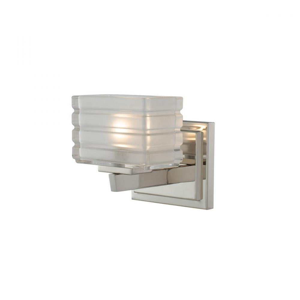 Victoria 6 Inch Bath Vanity Light – Polished Nickel – 316731PN