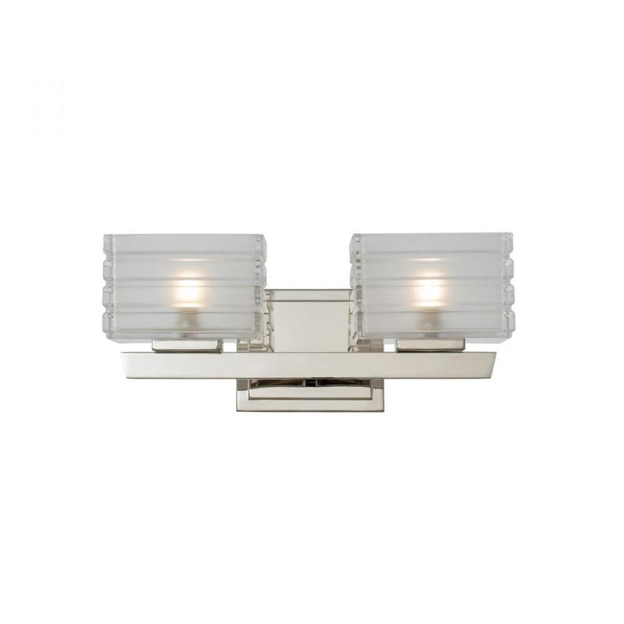 Victoria 6 Inch Bath Vanity Light – Polished Nickel – 316732PN