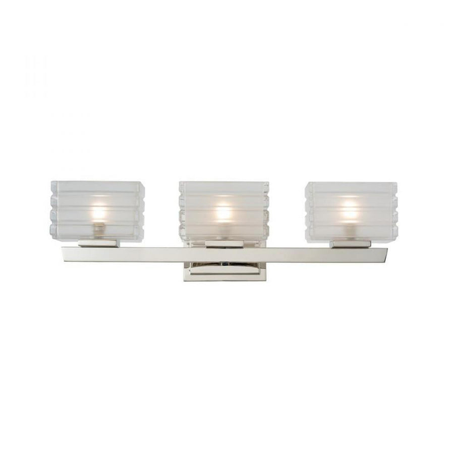 Victoria 6 Inch Bath Vanity Light – Polished Nickel – 316733PN