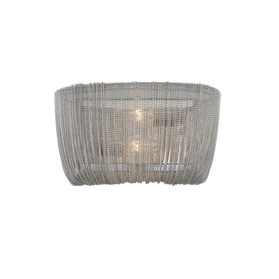 Genevieve 12 Inch Wall Sconce – Polished Nickel – 316920PN