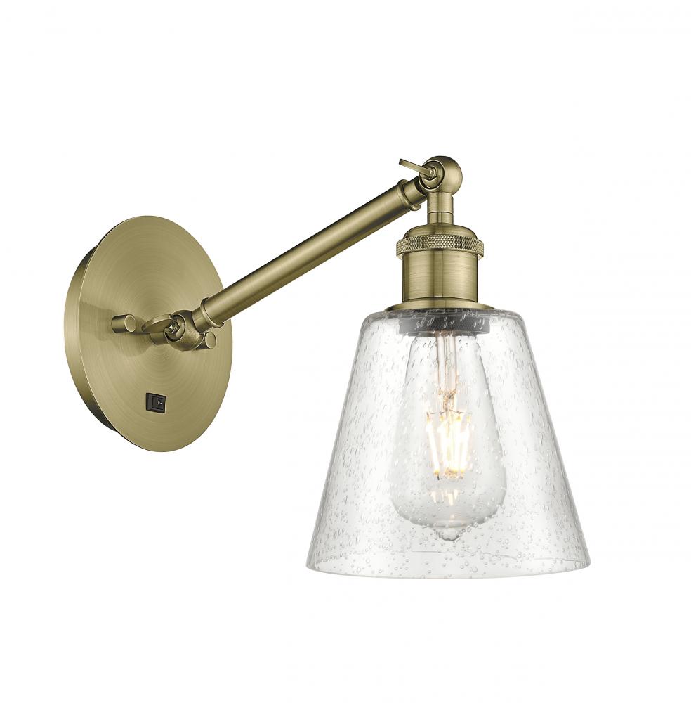 Innovations Lighting 317-1W-AB-G454 Sconce - Antique Brass