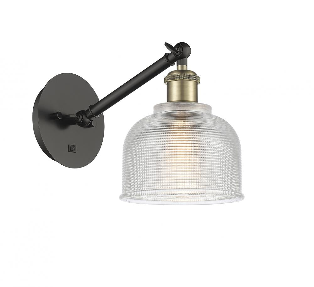 Innovations Lighting 317-1W-BAB-G412-LED Sconce Contemporary - Antique Brass