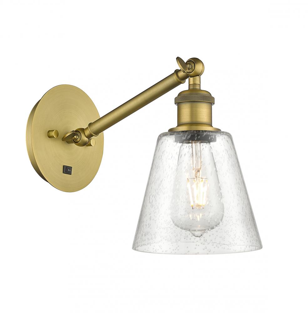 Innovations Lighting 317-1W-BB-G454 Sconce - Brushed Brass