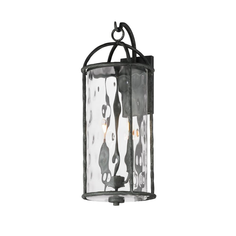 Del Mar 9.5 Inch Outdoor Wall Lantern – Blacksmith