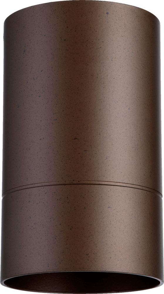 Quorum Lighting CYLINDER 320-86 Flush Mount Traditional - Oiled Bronze