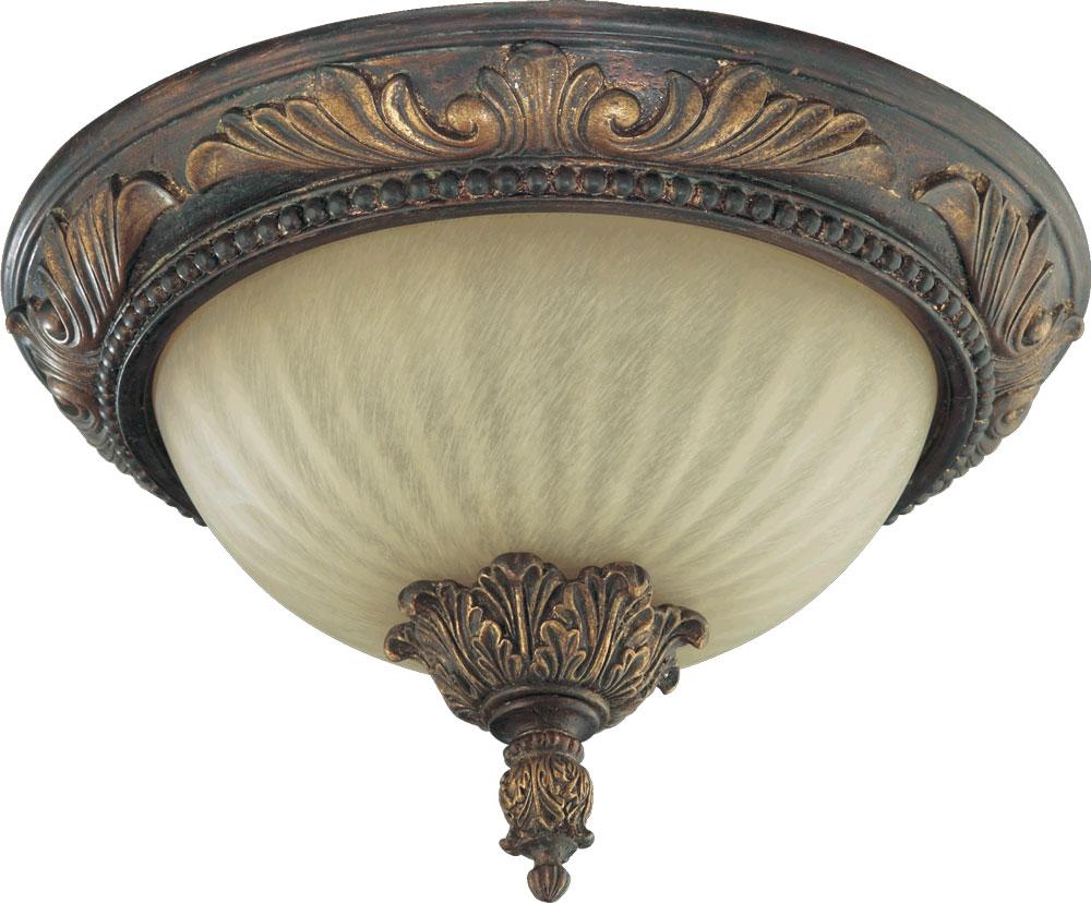 Quorum Lighting MADELEINE 3230-13-88 Flush Mount Traditional - Corsican Gold