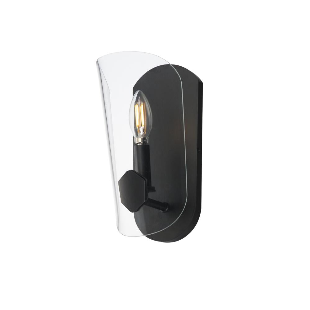 Maxim Lighting ARMORY 32351CLBK Sconce - Black