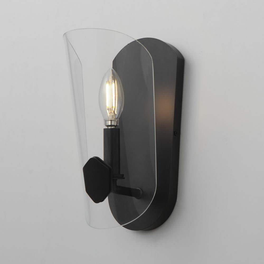 Maxim Lighting ARMORY 32351CLBK Sconce - Black